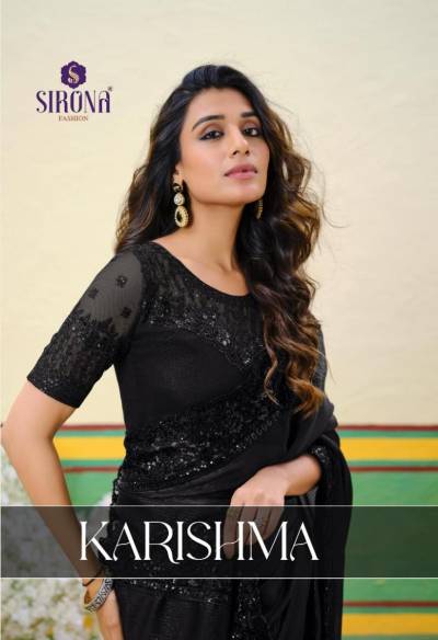 KARISHMA BY GIRNAR FASHION DESIGNER GEORGETTE SAREE WHOLESALER IN INDIA