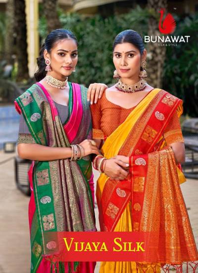 VIJAYA SILK BY BUNAWAT DESIGNER SILK SAREE WHOLESALER IN INDIA
