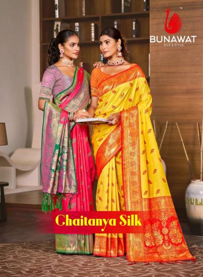 CHAITANYA SILK BY BUNAWAT DESIGNER SILK SAREE WHOLESALER IN INDIA