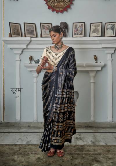SURMA BY RESSA DESIGNER SILK SAREE WHOLESALER IN INDIA