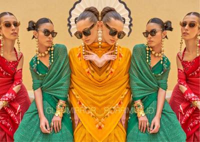 ALLURE BY TRIRATH DESIGNER GEORGETTE SAREE WHOLESALER IN INDIA