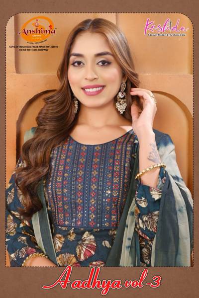  ADHYA VOL 3 BY KASHIDA DESIGNER SALWAR SUIT WHOLESALER IN INDIA