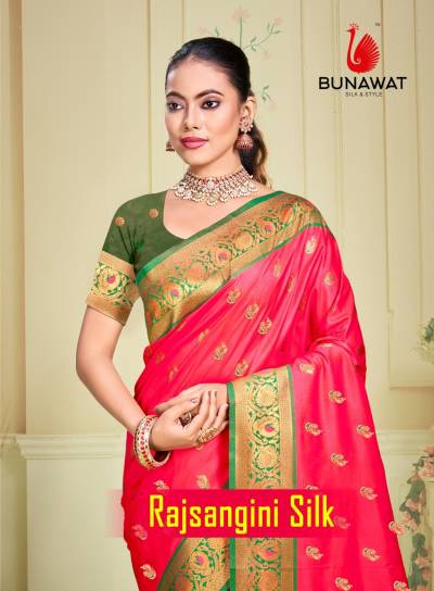 RAJSANGINI SILK BY BUNAWAT DESIGNER SILK SAREE WHOLESALER IN INDIA
