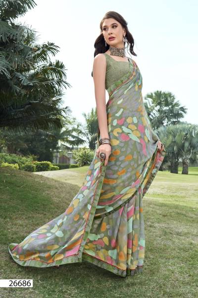 AARIFA BY VALLABHI PRINT DESIGNER SAREE WHOLESALER IN INDIA