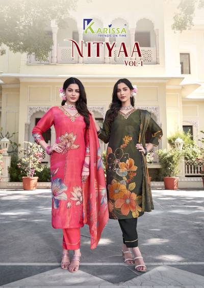 NITYAA VOL 1 BY KARISSA DESIGNER SALWAR SUIT WHOLESALER IN INDIA
