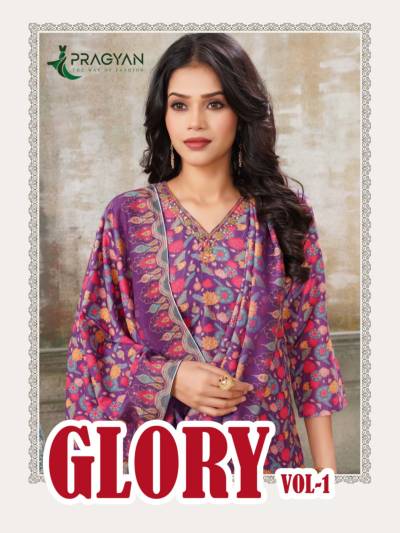 GLORY VOL 1 BY PRAGYAN DESIGNER SALWAR SUIT WHOLESALER IN INDIA