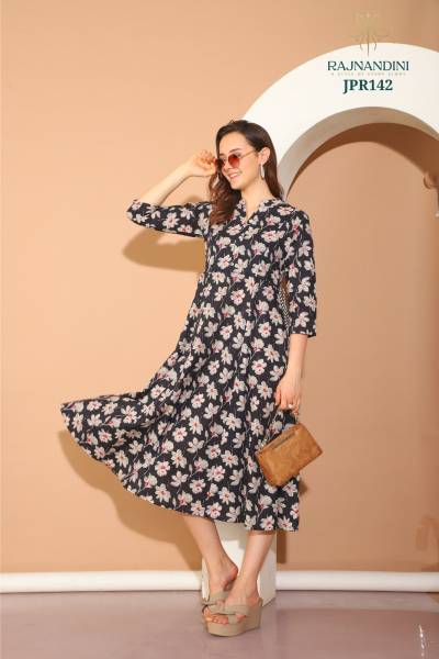 RAJNANDINI SPARKLE ALL HIT DESIGNER Cotton Printed Gown WHOLESALER IN INDIA