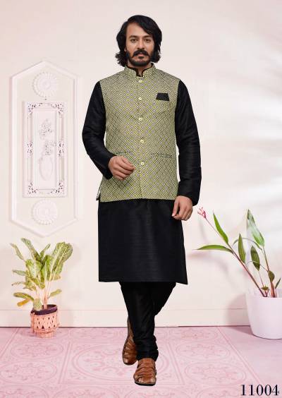 Mirror Vol 11 by Outlook Mens Kurt Pajama with Koti Wholesaler in India