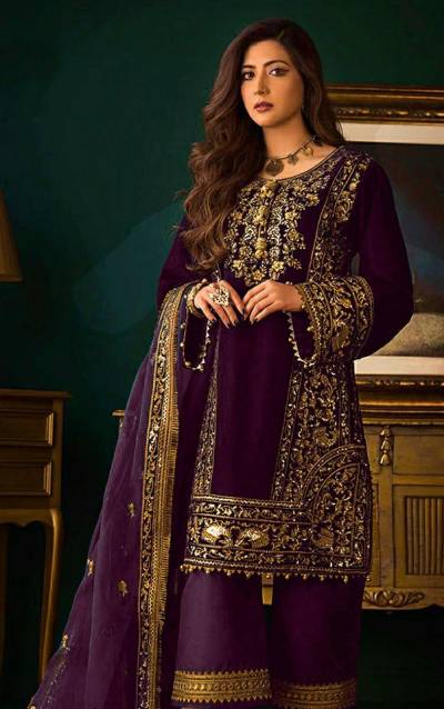 D.NO.R-470E BY RAMSHA EMBROIDERY SALWAR KAMEEZ MANUFACTURER IN INDIA