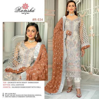 Ramsha 534 pakistani Designer Suit Wholesaler in Surat