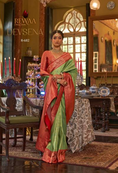DEVSENA BY REWAA KANJIVARAM SAREE WHOLESALER IN INDIA
