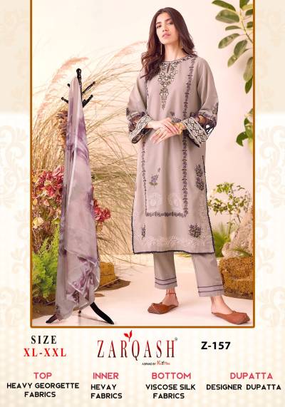ZARQASH Z-157 DESIGNER SALWAR SUIT WHOLESALER IN SURAT
