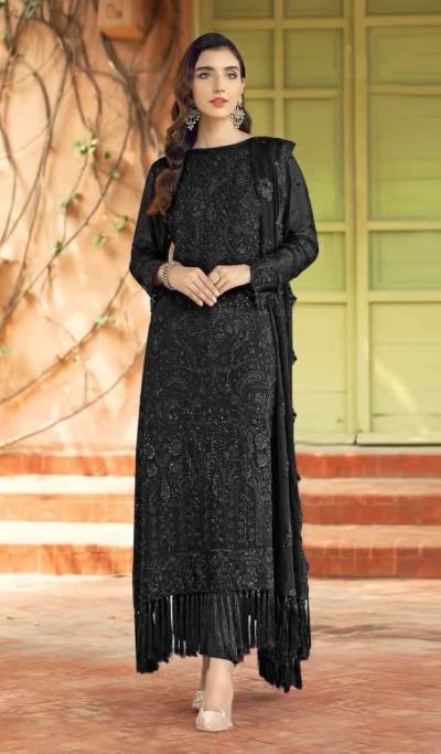 ZARQASH Z3009B TO Z3009D PAKISTANI SALWAR SUIT WHOLESALER IN SURAT