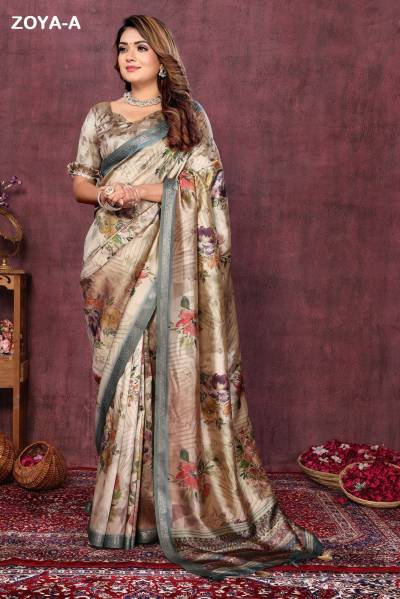 SHRI RANA CREATION ZOYA A TO F WEAVING SILK SAREE WHOLESALER IN SURAT