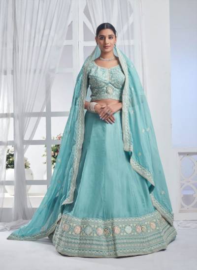 BRIDESMAID VOL 3 BY ANANTESH PREMIUM NET LEHENGA CHOLI WHOLESALER IN INDIA