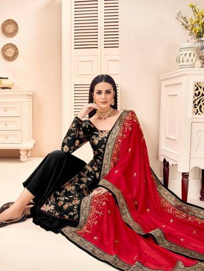SWAG- JACQUARD DRESS BY RSF BANARASI SILK SALWAR KAMEEZ MANUFACTURER IN SURAT