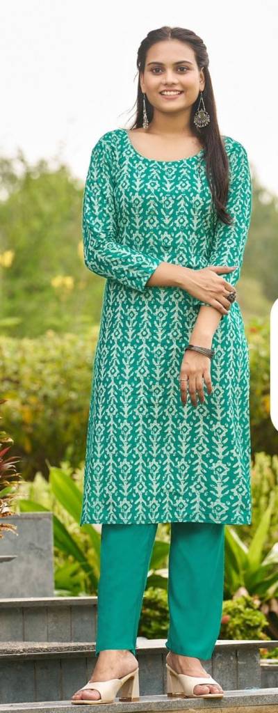 SIBORI VOL 1 BY BLUE HILLS RAYON PRINT KURTI WHOLESALER IN INDIA